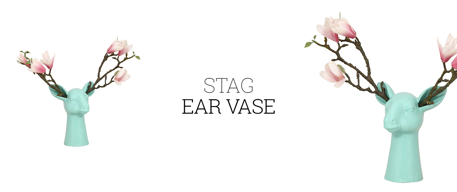 Stag Ear Vase