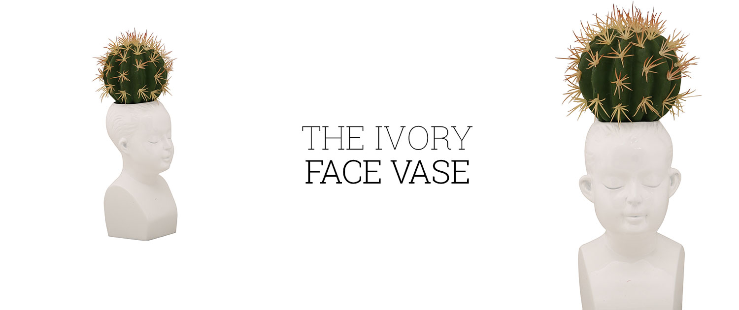 The Ivory Face Vase