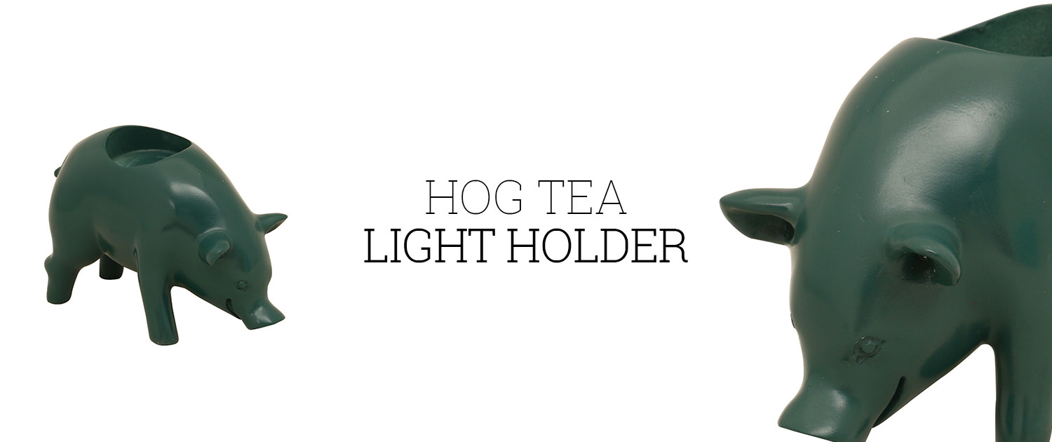 Hog Tea Light Holder