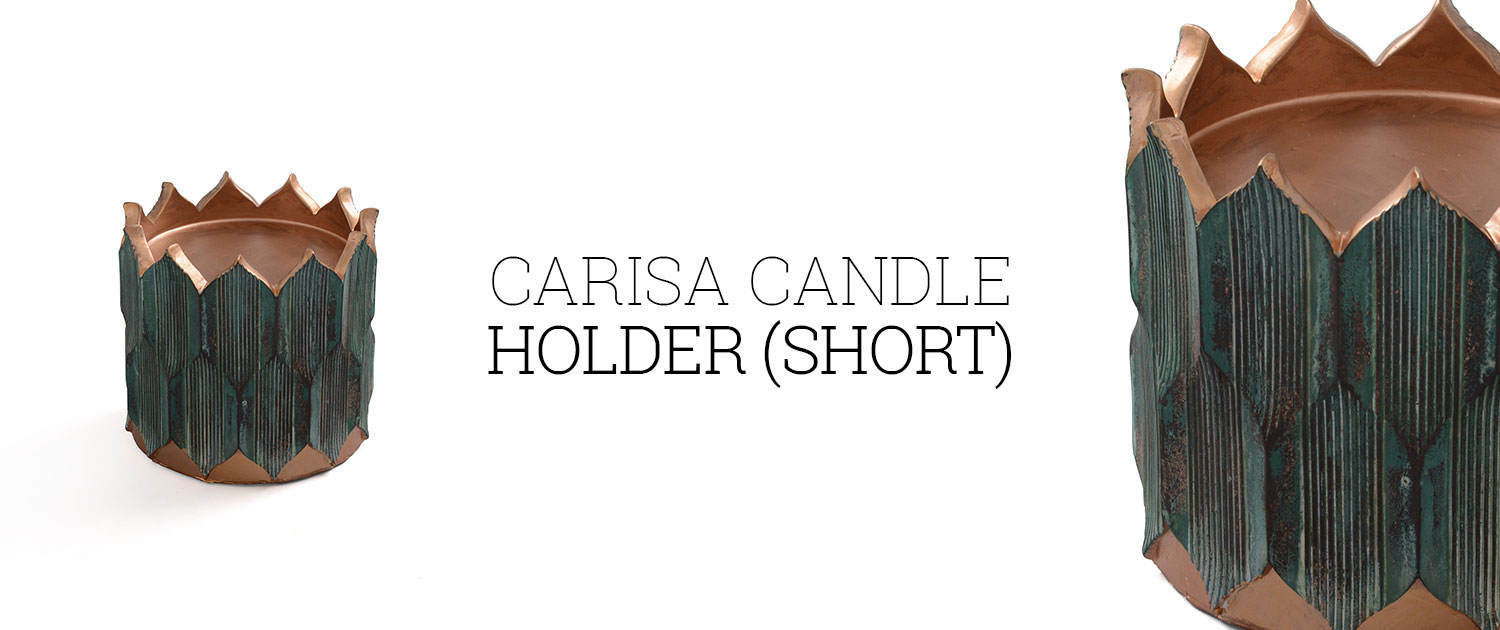 Carisa Candle Holder (Short)