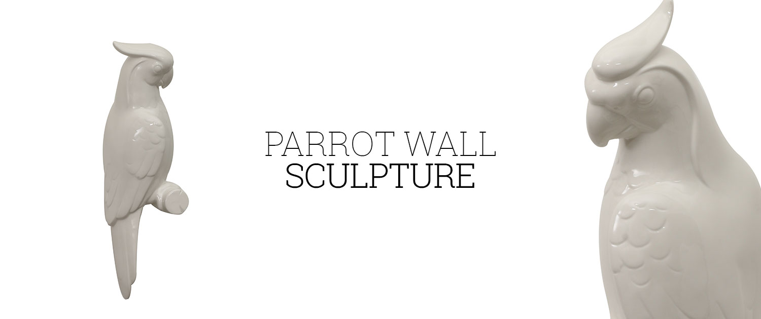Parrot Wall Sculpture