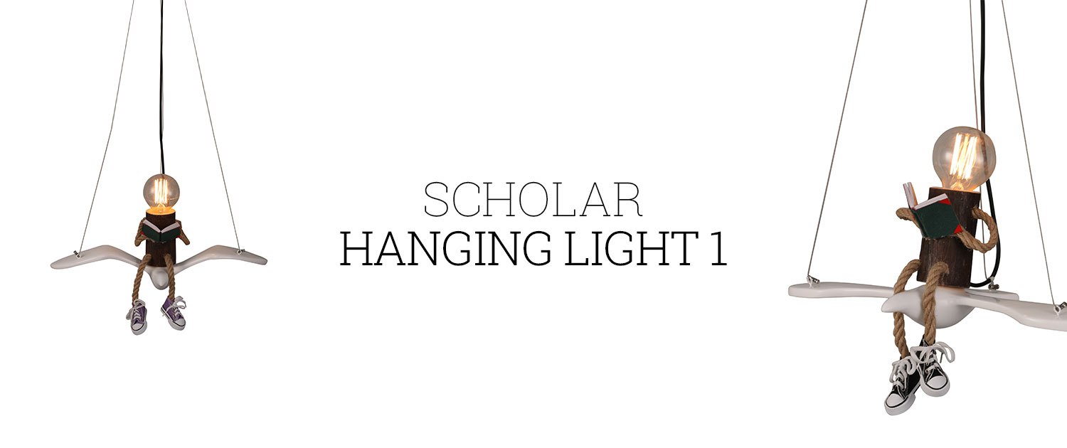 Scholar Hanging Light 1