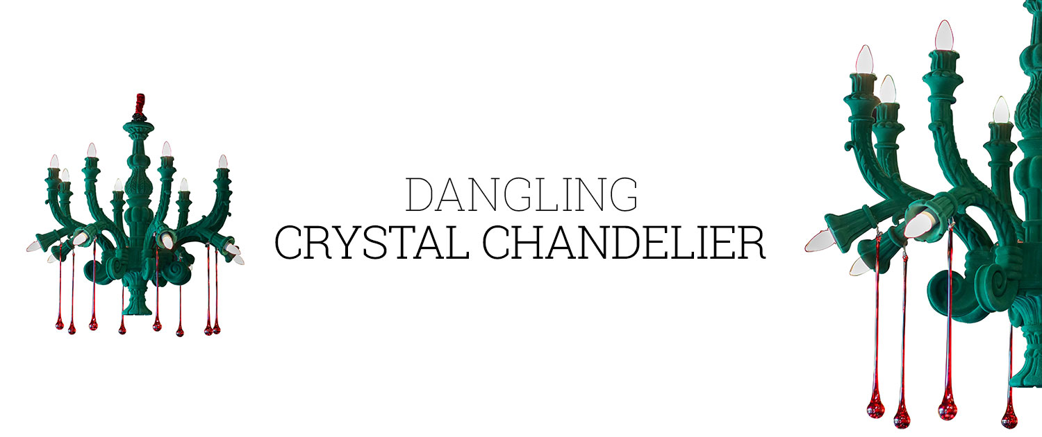 Dangling Crystal Chandelier