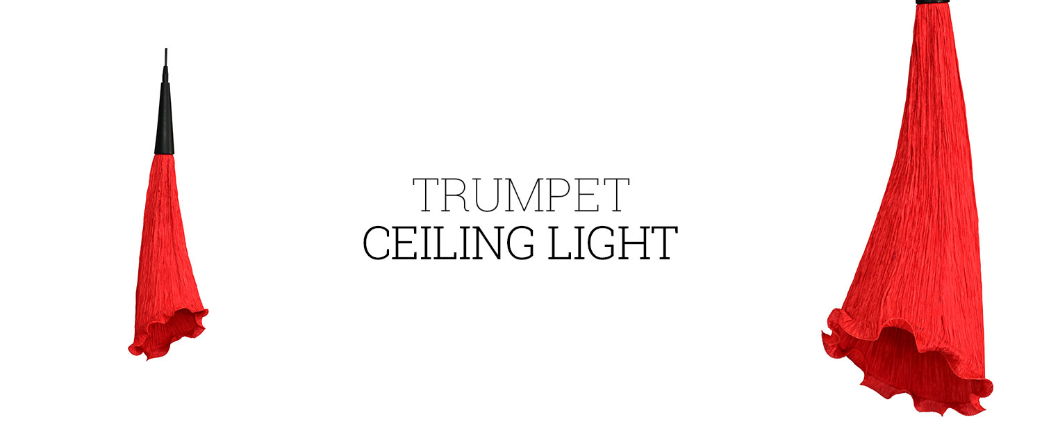 Trumpet Ceiling Light