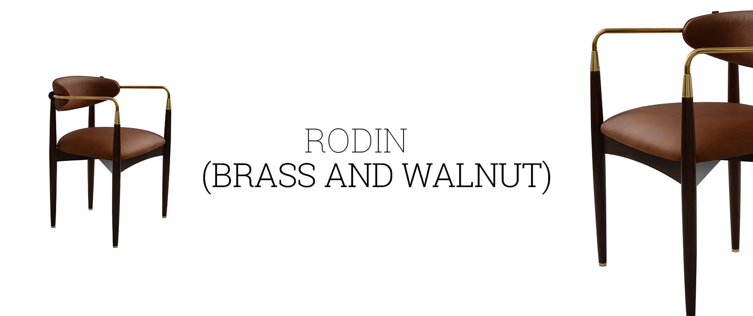 Rodin (Brass and Walnut)