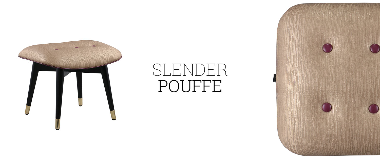 Slender Pouffe