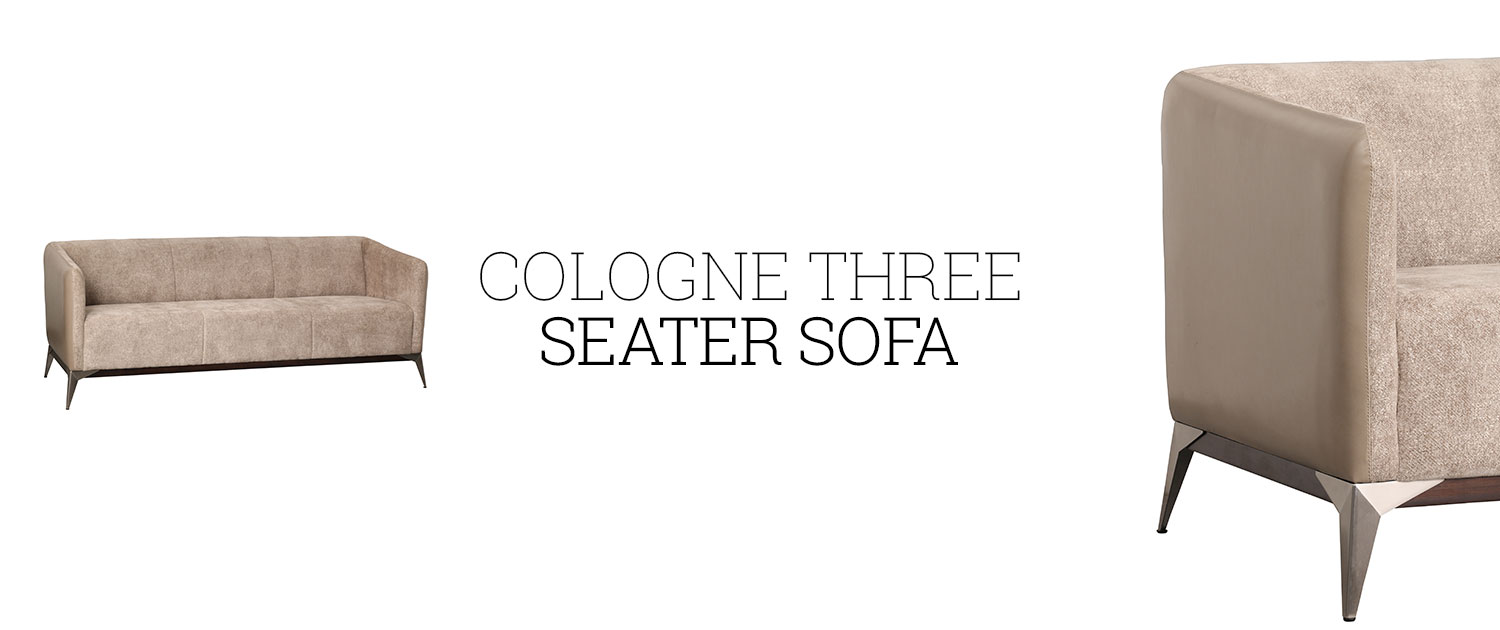 Cologne Three Seater Sofa