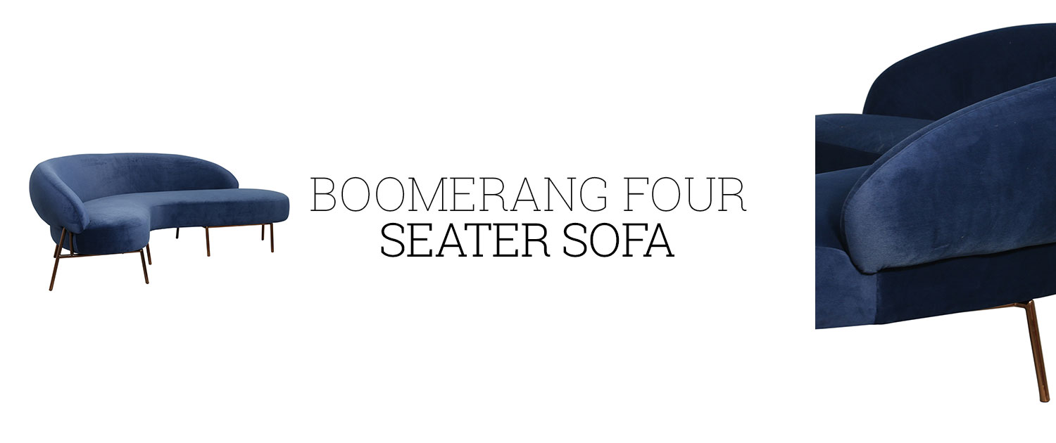 Boomerang Four Seater Sofa