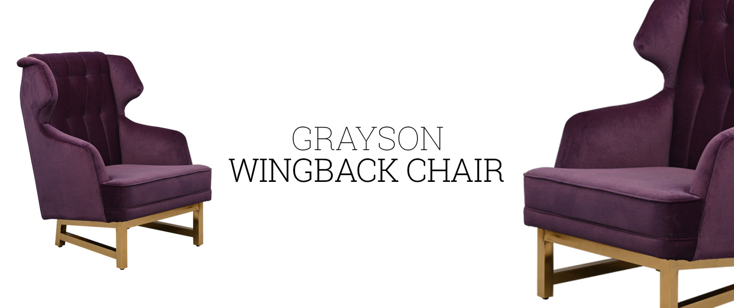 Grayson Wingback Chair