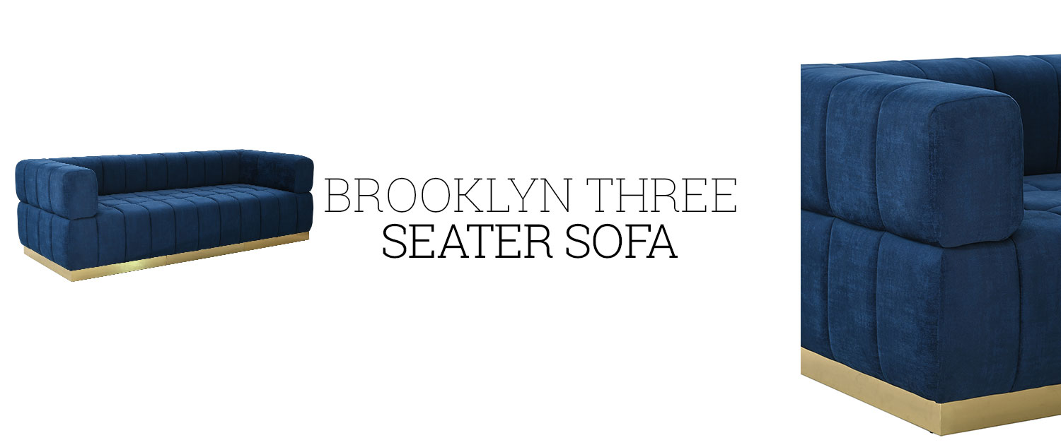 Brooklyn Three Seater Sofa
