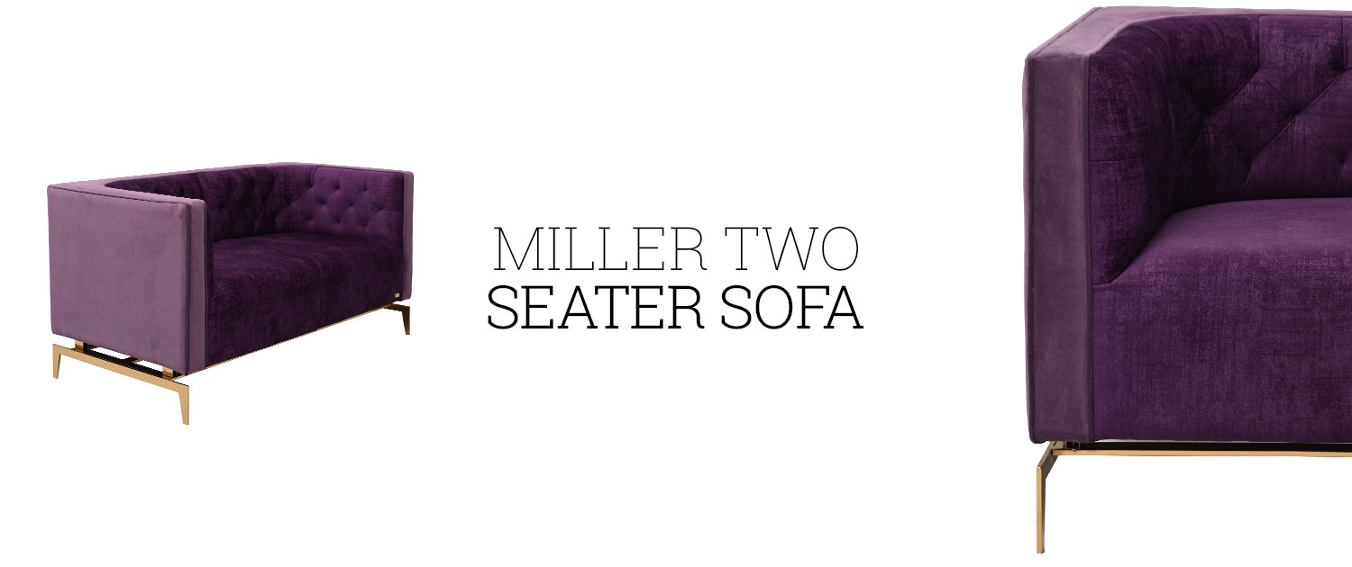 Miller Two Seater Sofa