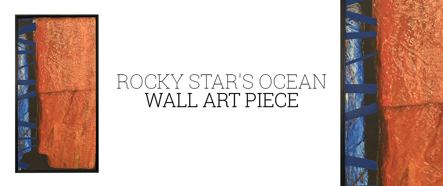 Rocky Star's Ocean Wall Art Piece