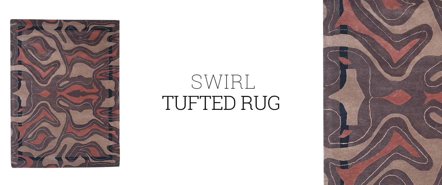 Swirl Tufted Rug
