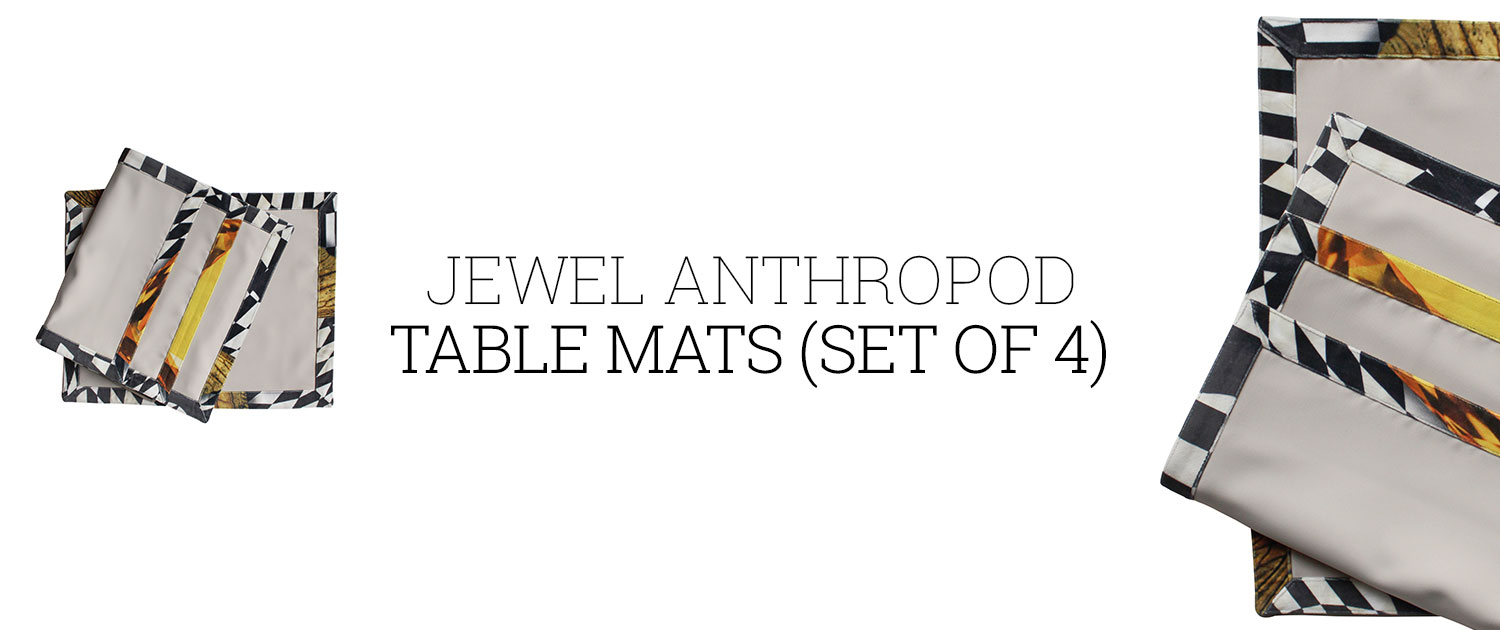 Jewel Anthropod Table Mats (Set of 4)
