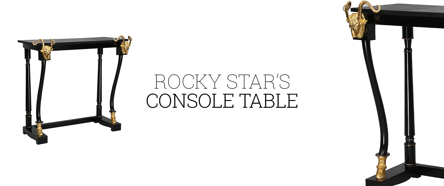 Rocky Star’s Console Table