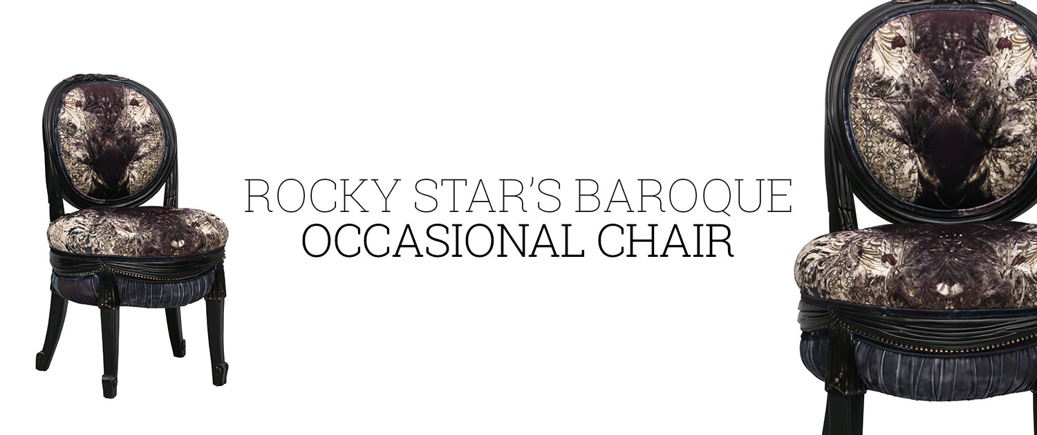 Rocky Star’s Baroque Occasional Chair