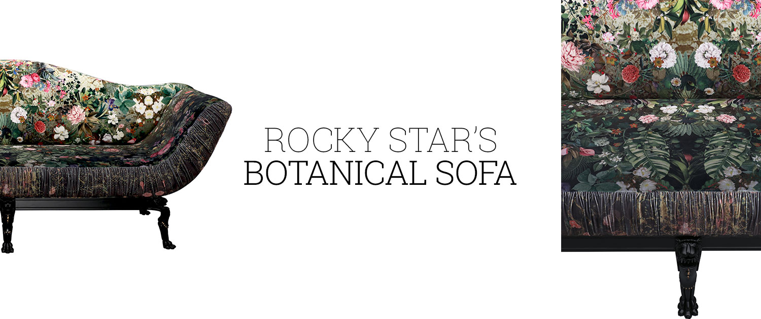 Rocky Star’s Botanical Sofa