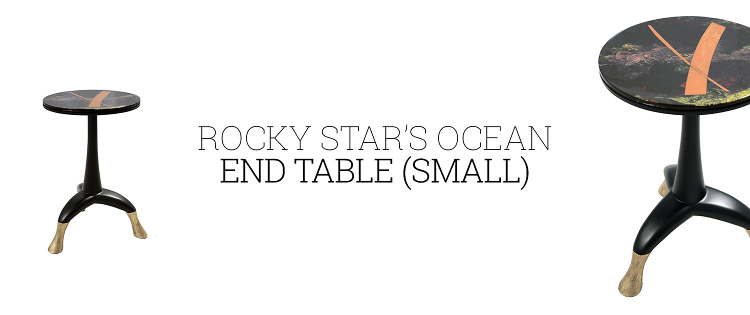 Rocky Star's Ocean End Table (Small)