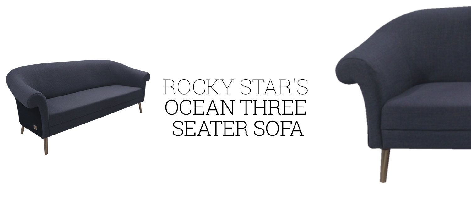 Rocky Star's Ocean Three Seater Sofa
