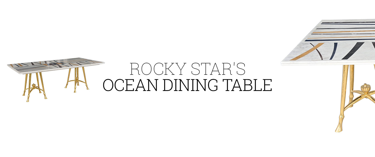 Rocky Star's Ocean Dining Table