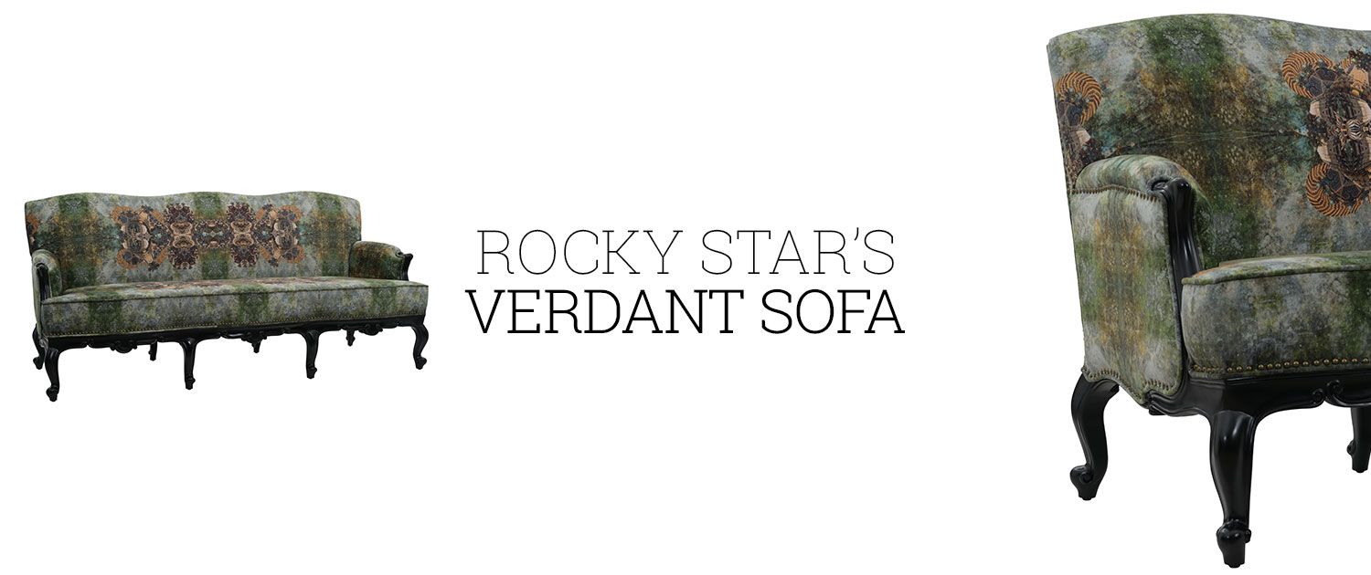 Rocky Star’s Verdant Sofa