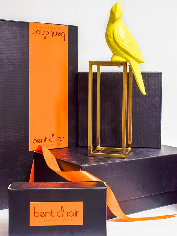 PERCHING PARROT SCULPTURE