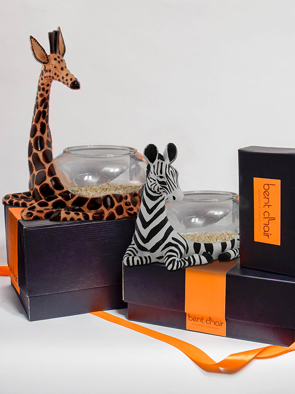 GIRAFFE DECORATIVE BOWL
