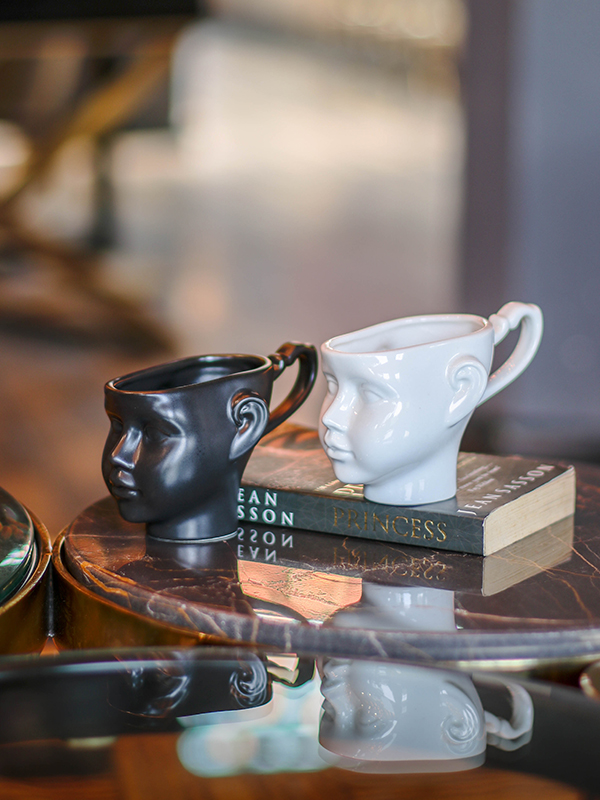 FACE COFFEE MUG (SET OF 2)