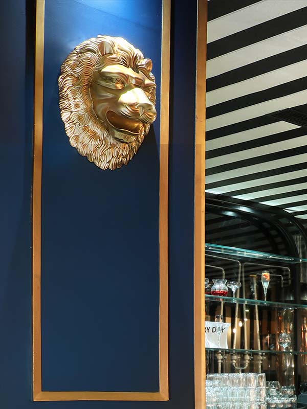 LION FACE WALL SCULPTURE WALL SCULPTURE