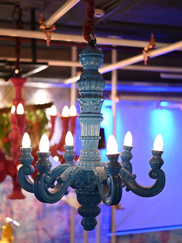 WHILOM BRIGHT CHANDELIER (BLUE)