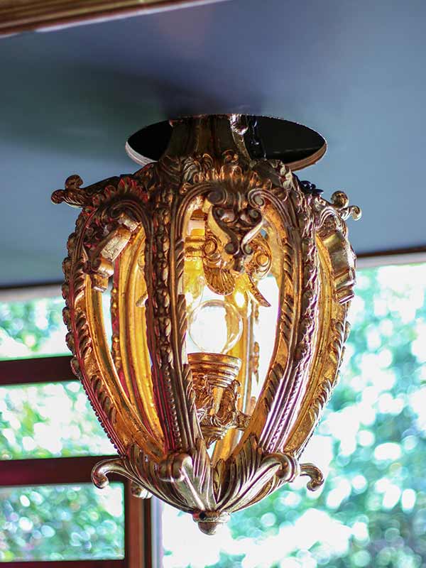 RHODE GOLDEN CHANDELIER
