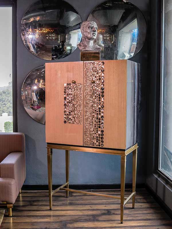 TRISTIN BAR CABINET