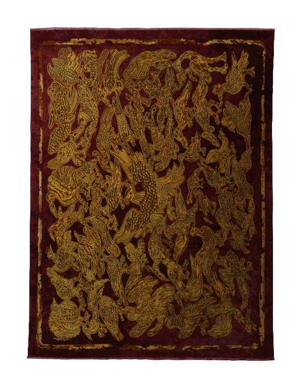 MYSTIC PERSIAN KNOTTED RUG