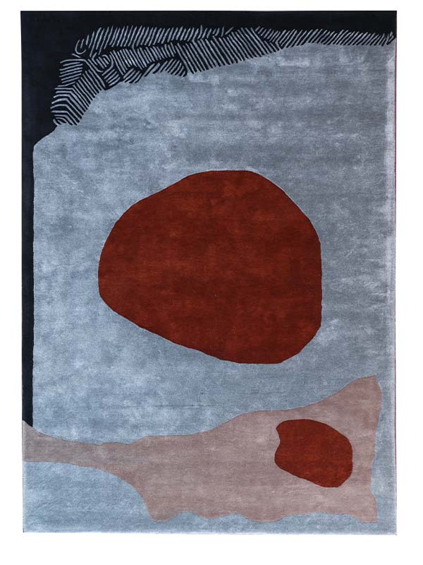 SOLITARY TUFTED RUG