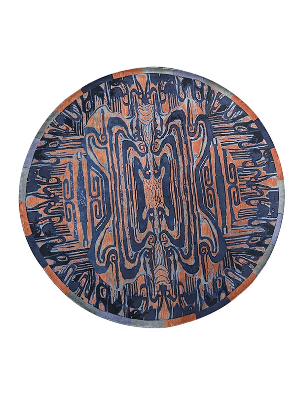 LABYRINTH PERSIAN KNOTTED RUG