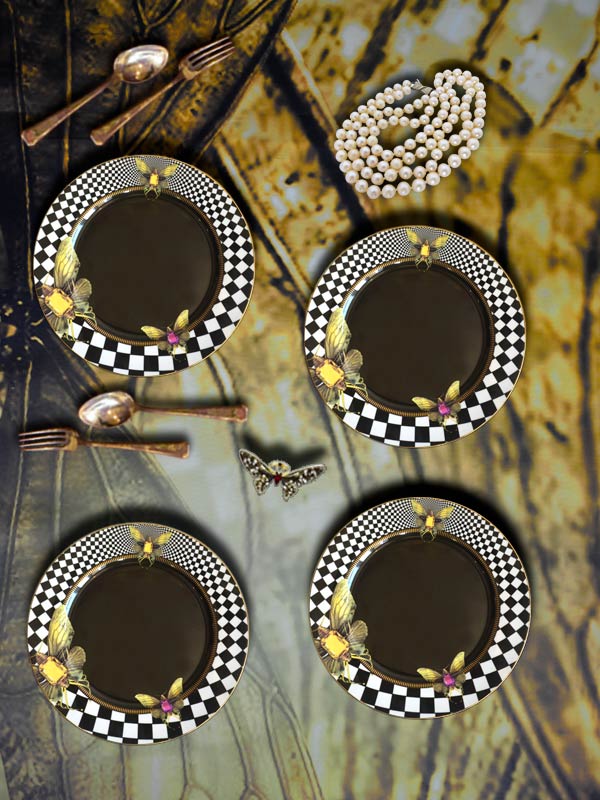 JEWEL ANTHROPOD DINING PLATE (SET OF 4)
