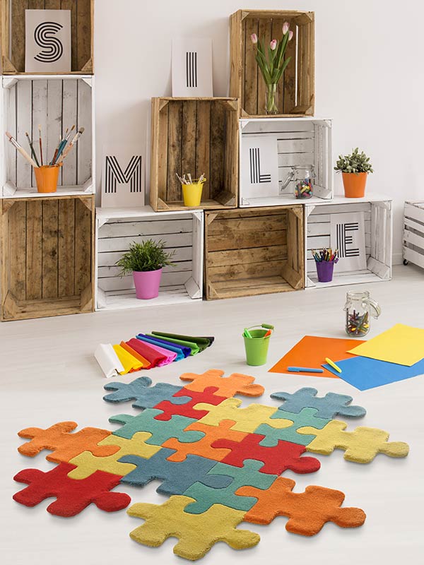 JIGSAW PUZZLE RUG