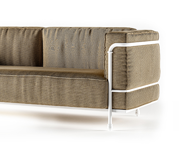 Alfresco Three Seater Outdoor Sofa  