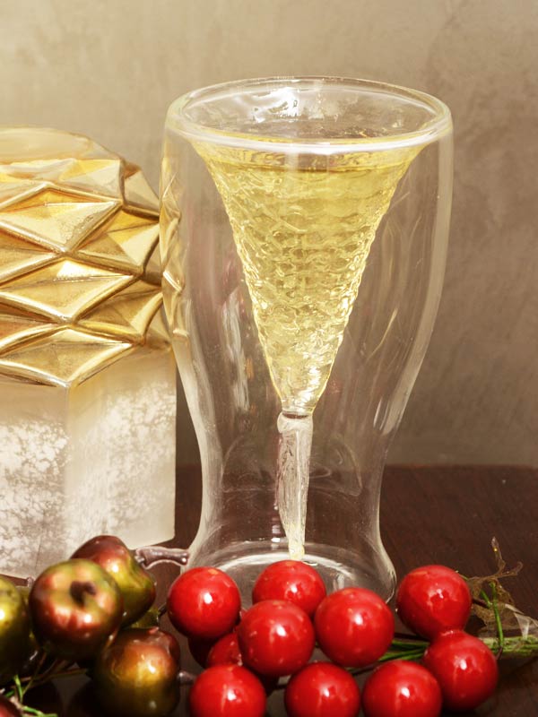 FISHTAIL COCKTAIL GLASS (SET OF 4)