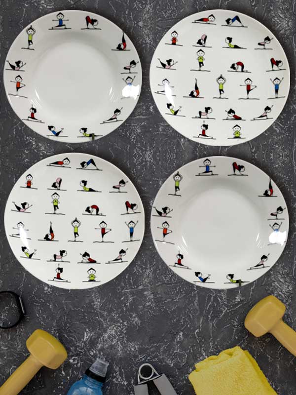 YOGA PLATE (SET OF 4)