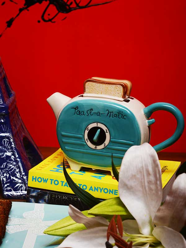 TOASTER TEAPOT (BLUE)