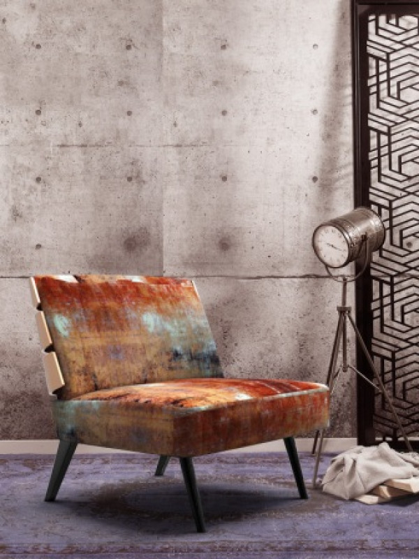 SLAT BACK SLIPPER CHAIR