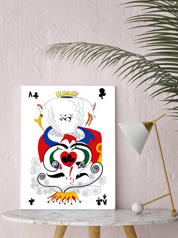 THE ACE OF CLUBS