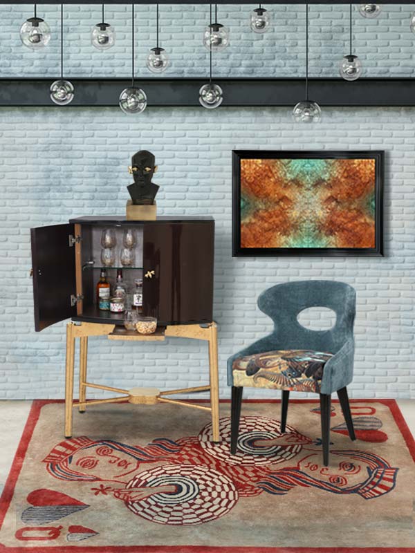 ROCKY STAR’S BAR CABINET