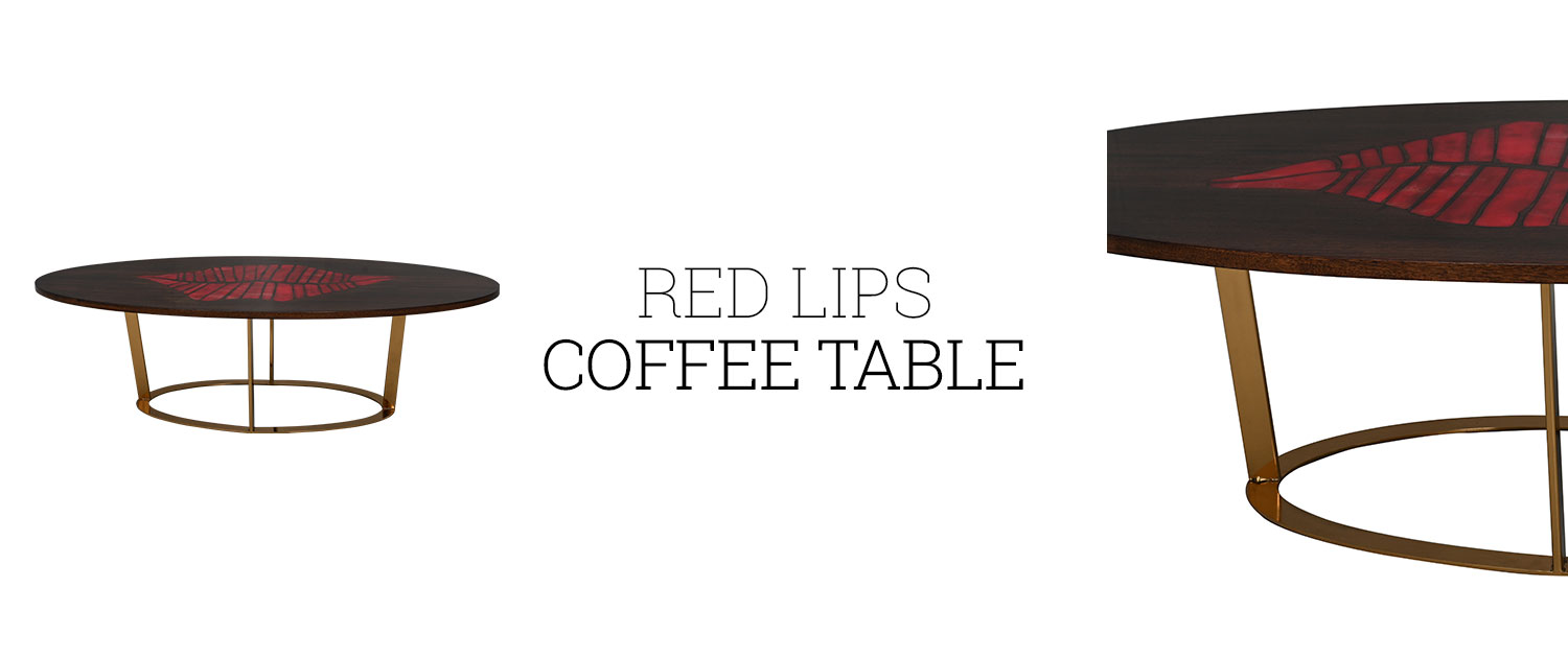 Red Lips Coffee Table