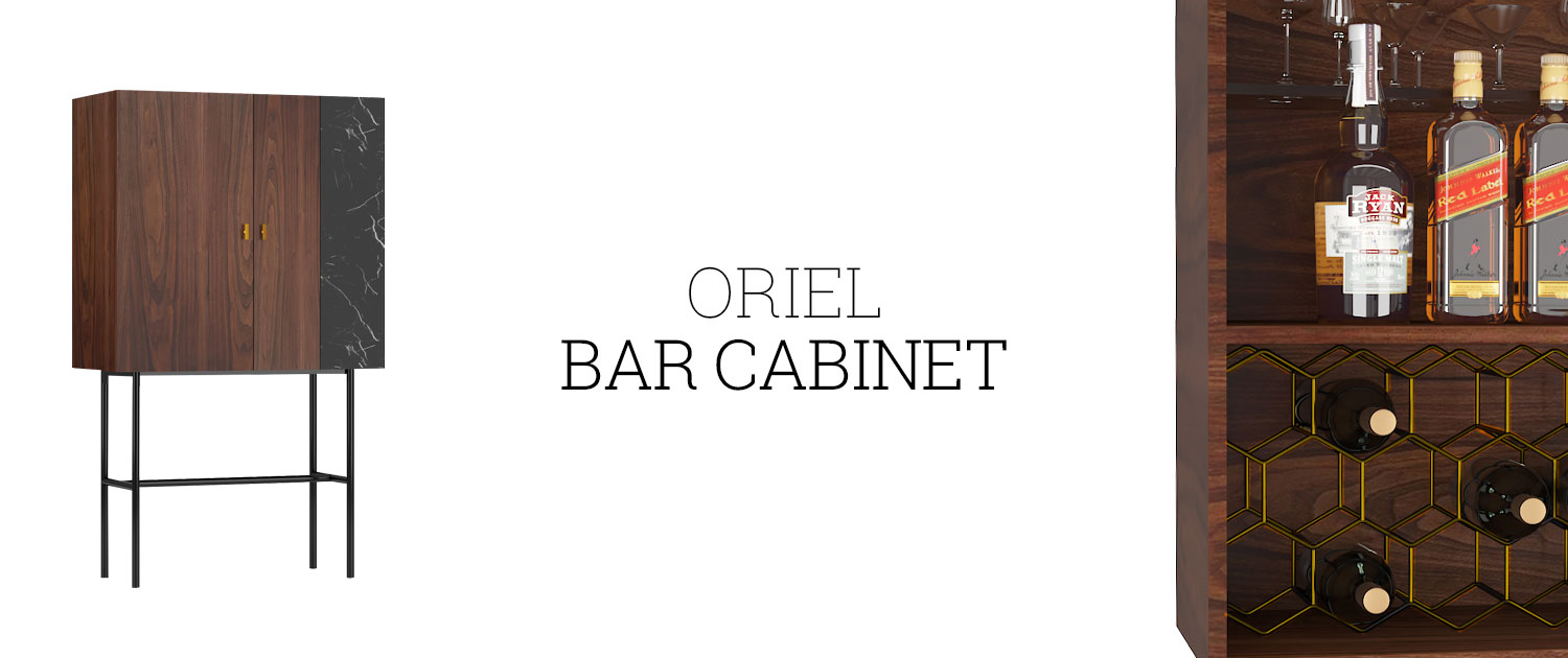 Oriel Bar Cabinet