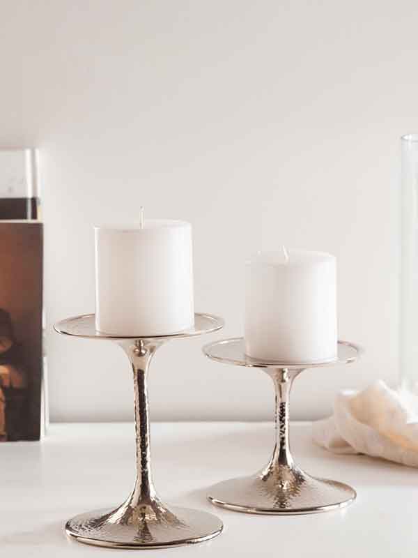 ELLIE CANDLE HOLDERS SET OF 2